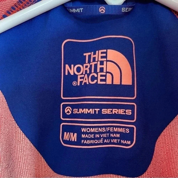 The North Face Summit Series Orange Lightweight Jacket Women’s Zip Up Blue M - Picture 8 of 12